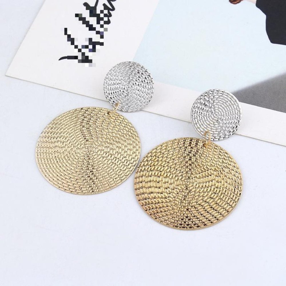 Large Earrings Women Big Bohemian Hoop Drop Cute Trendy Jewelry - Picture 5 of 5